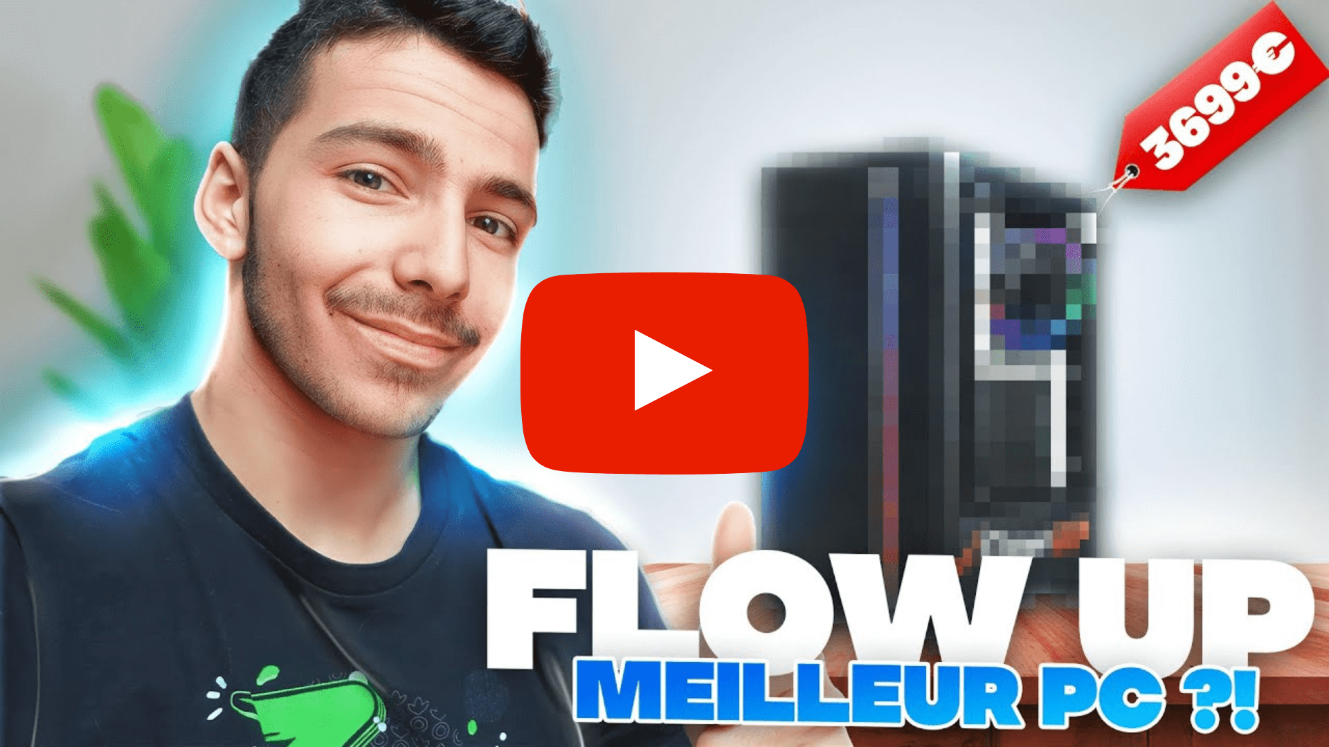 FlowUP Space Blanc XXL  FlowUP Boutique PC gamer