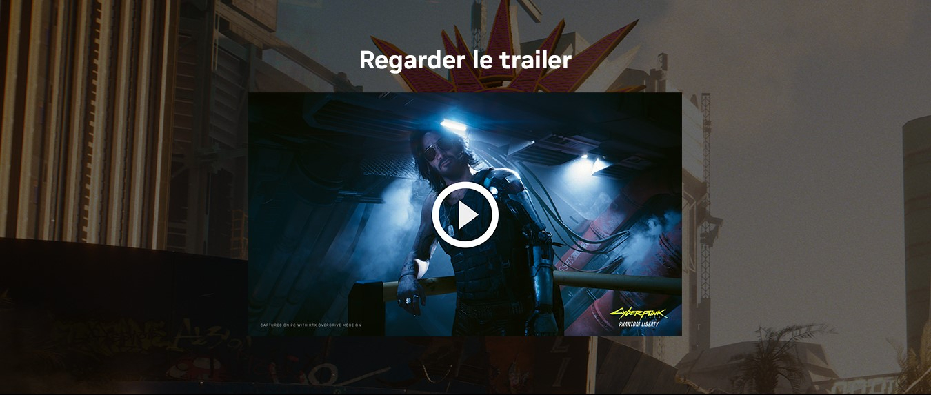 trailer cynberpunk phantom liberty