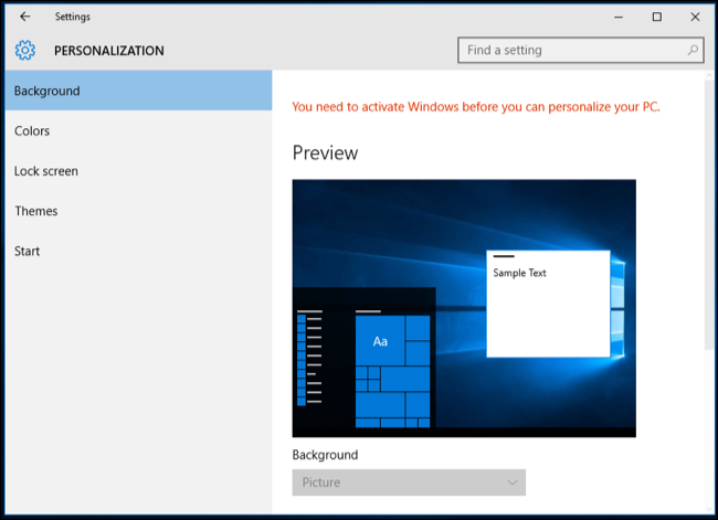 personnalisation windows