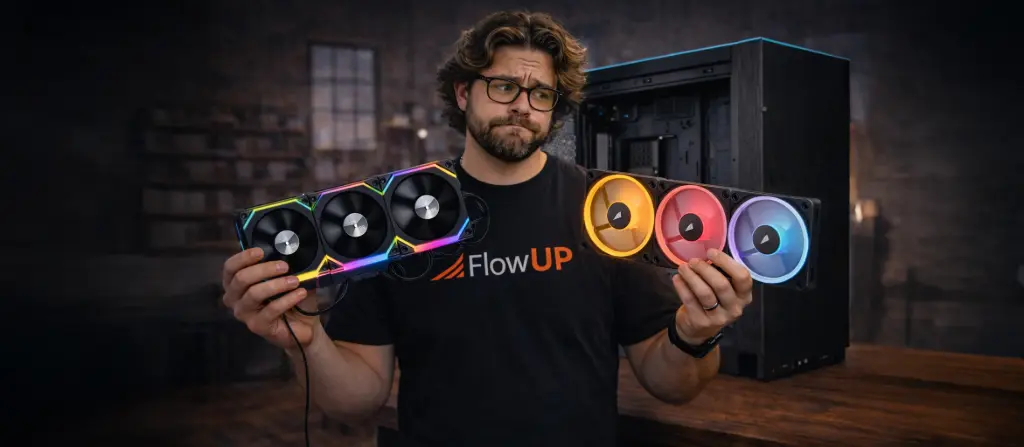 choix ventilateurs PC gamer RGB vs ventilateurs classiques, airflow et refroidissement optimal pour config gaming