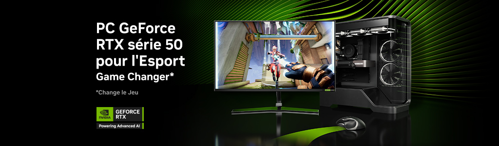 PC gamer RUBIS GEFORCE RTX™ 5060 TI 16GB Powered by MSI avec Intel Core i5-14400F, RTX série 50 et performances gaming 1080p 1440p pour esport et création