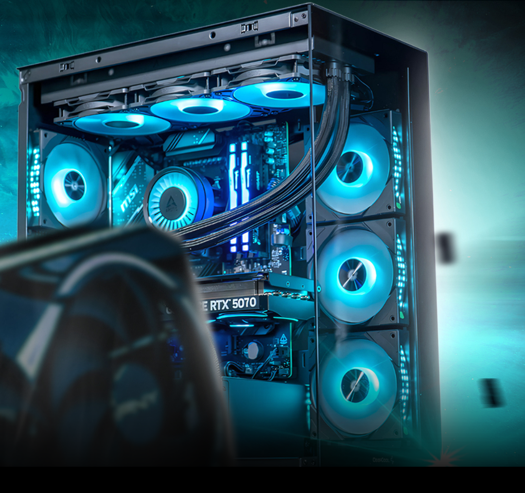 Gamer-pc Cheetoh GeForce RTX™ 5070 – Ryzen™ 7 7800X3D