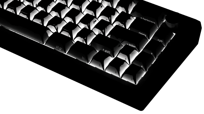 Clavier Tryhard noir