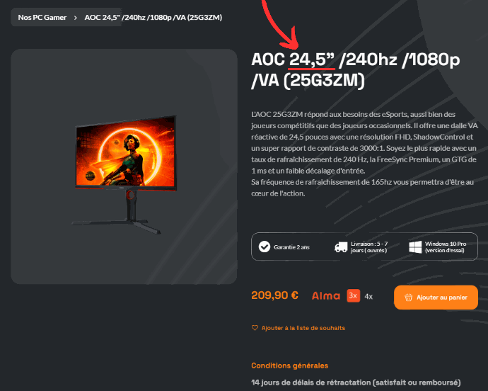 Qu'est-ce qui fait des écrans 1080p 144 Hz un excellent choix pour