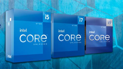 Processeurs Intel CORE différentes générations I5 I7 I9