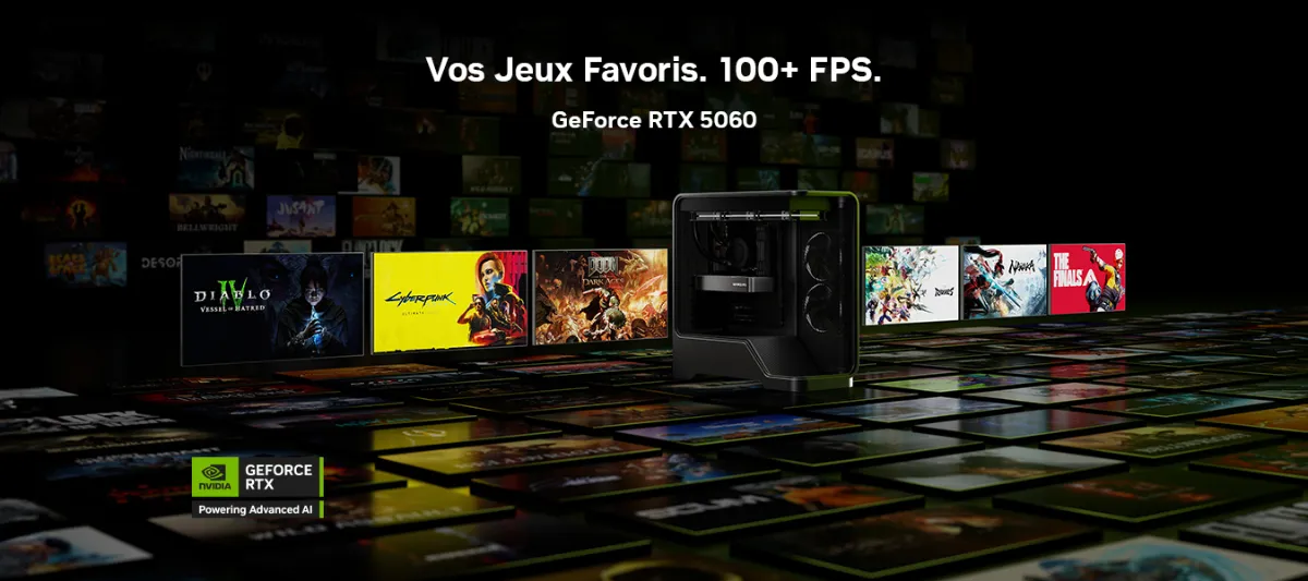 NVIDIA launch visual for the GeForce RTX 5060