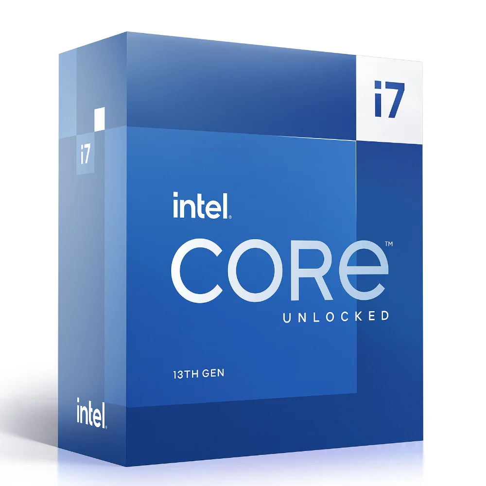Doos van een Intel Core-processor
