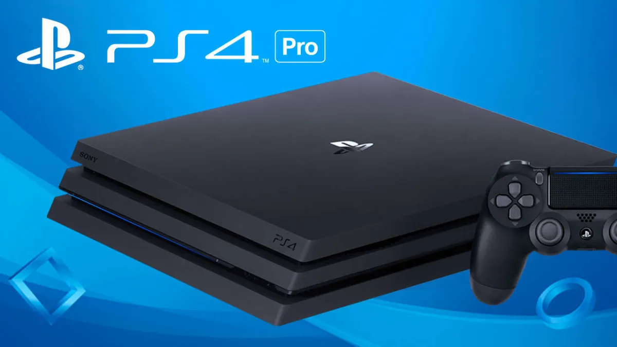 Console PS4 Pro de Sony avec sa manette