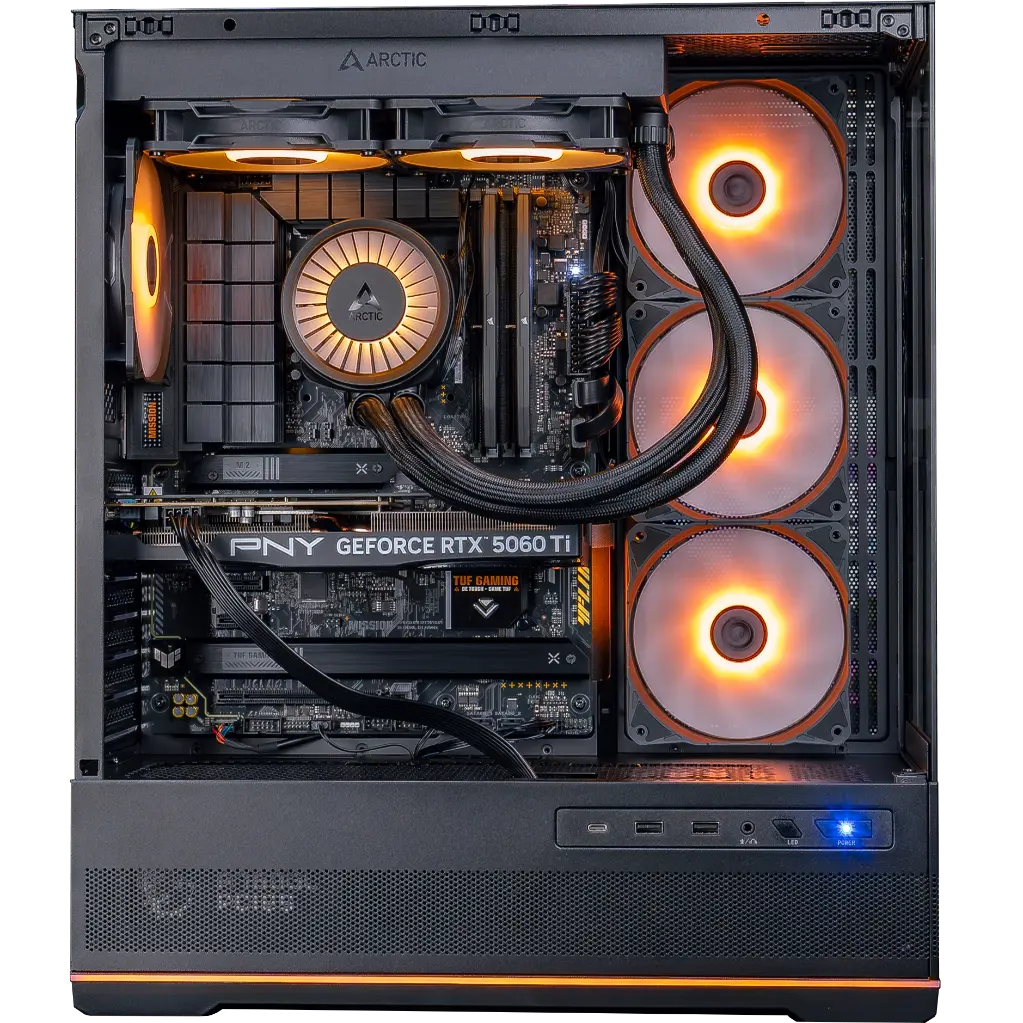 PC Rubis GeForce RTX™ 5060 Ti 16GB Powered by MSI