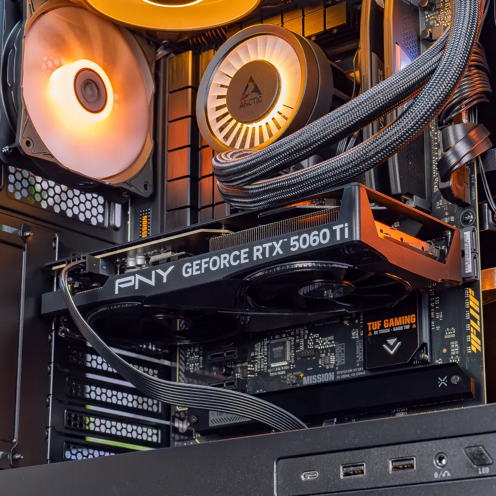 PC Rubis GeForce RTX™ 5060 Ti 16GB Powered by MSI