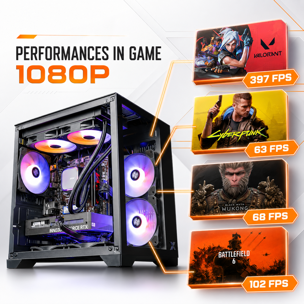 PC Typhoon V2 GEFORCE RTX™ 5050