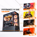 PC Rubis GeForce RTX™ 5060 Ti 16GB Powered by MSI