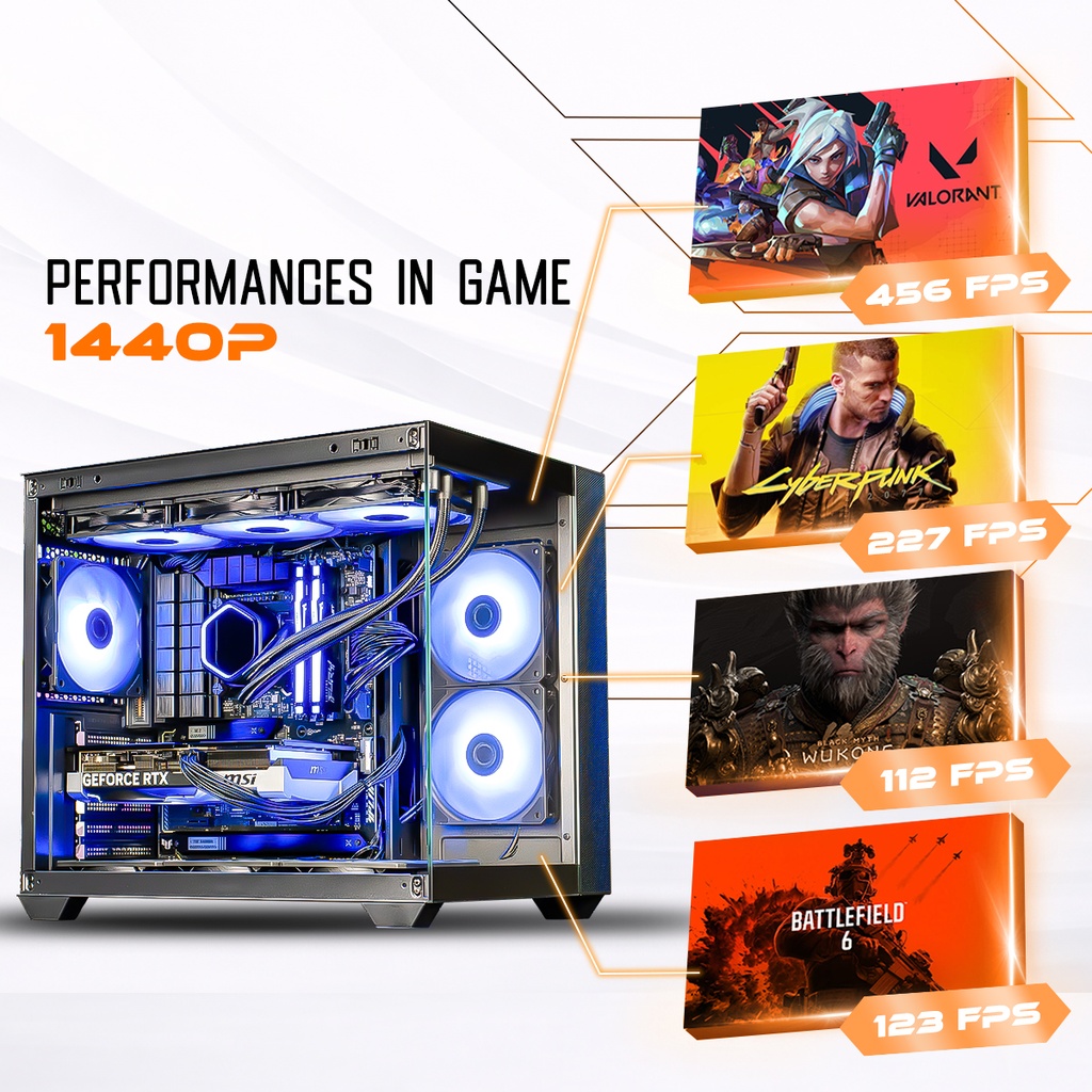 PC Aqua V2 GEFORCE RTX™ 5070 