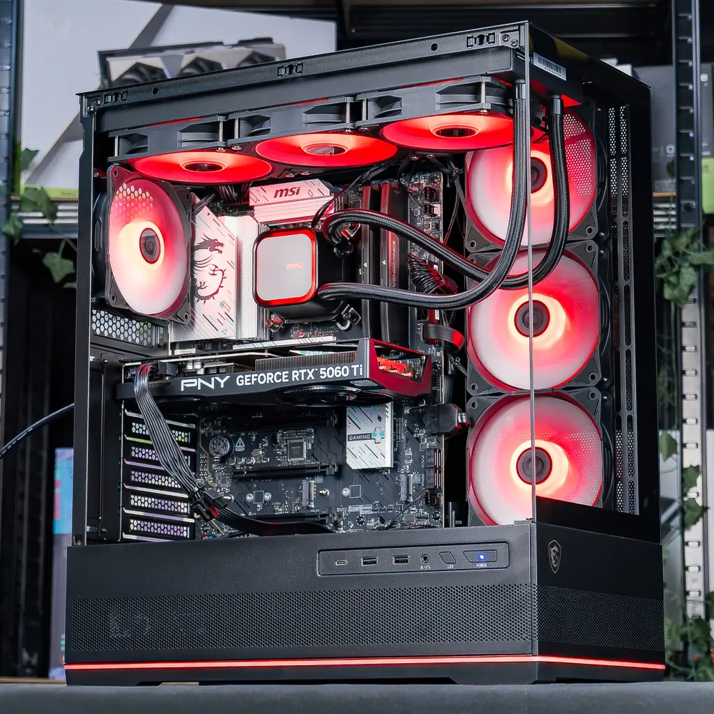 PC Rubis GeForce RTX™ 5060 Ti 16GB Powered by MSI