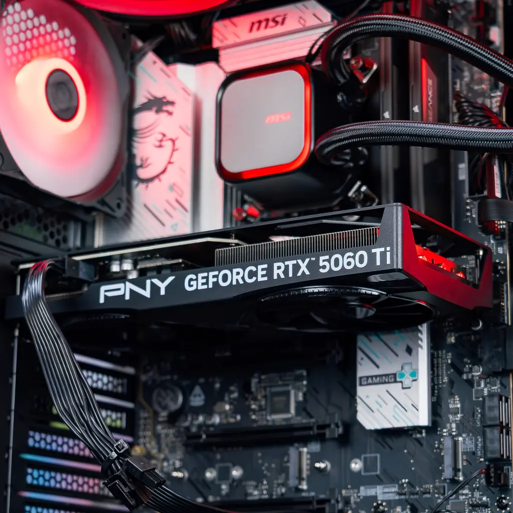 PC Rubis GeForce RTX™ 5060 Ti 16GB Powered by MSI