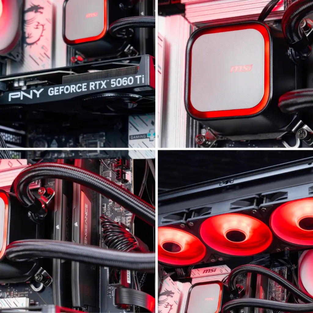 PC Rubis GeForce RTX™ 5060 Ti 16GB Powered by MSI