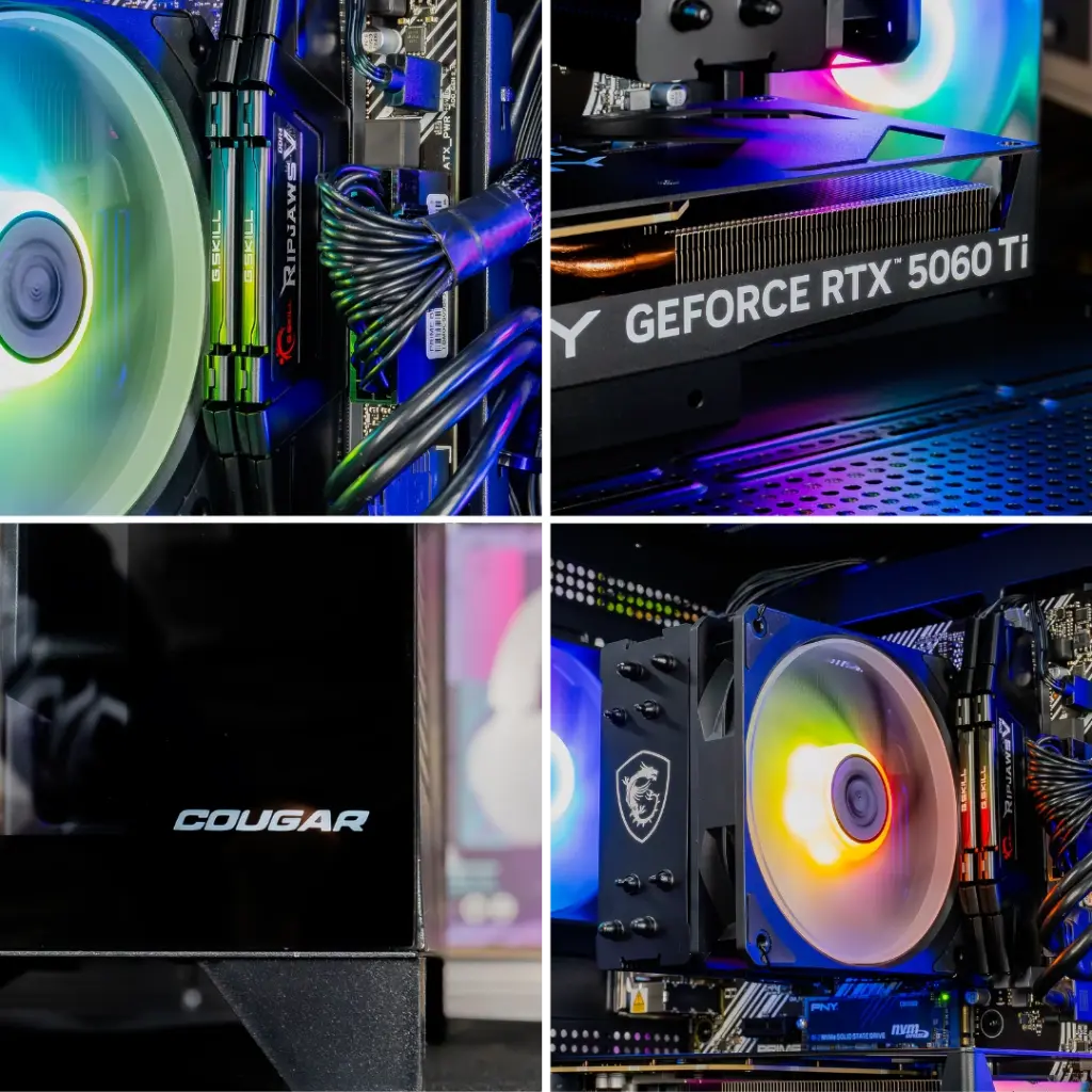 PC Mirage GeForce RTX™ 5060 Ti Powered by MSI