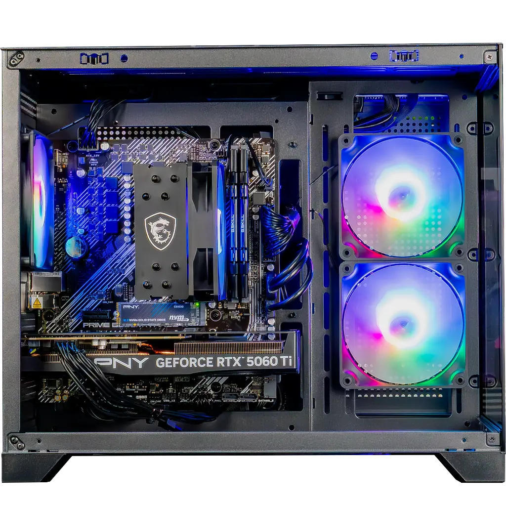 PC Mirage GeForce RTX™ 5060 Ti Powered by MSI