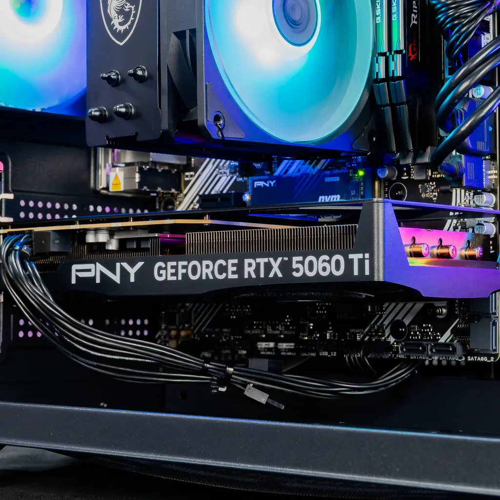 PC Mirage GeForce RTX™ 5060 Ti Powered by MSI