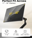 NB bras de Moniteur pour Écran 17 à 32''