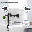 BONTEC Support 2 Ecran, 13-32 Pouces
