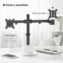 BONTEC Support 2 Ecran, 13-32 Pouces