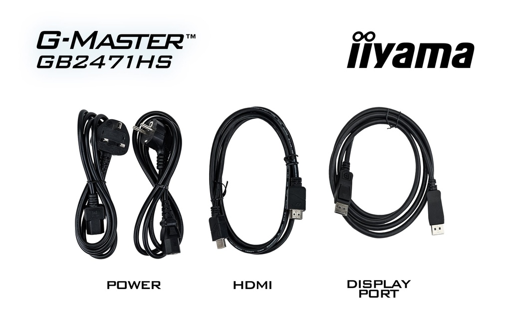 IIyama G-Master Red Eagle 24" / 240Hz / FHD / Fast IPS / Plat - Écran PC