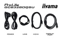 IIyama G-Master Red Eagle 32" / 180Hz / QHD / VA / Plat - Écran PC