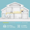 TP-Link TL-PA8015P KIT - Kit CPL AV1300 Gigabit avec prise
