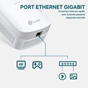 TP-Link TL-PA8015P KIT - Kit CPL AV1300 Gigabit avec prise