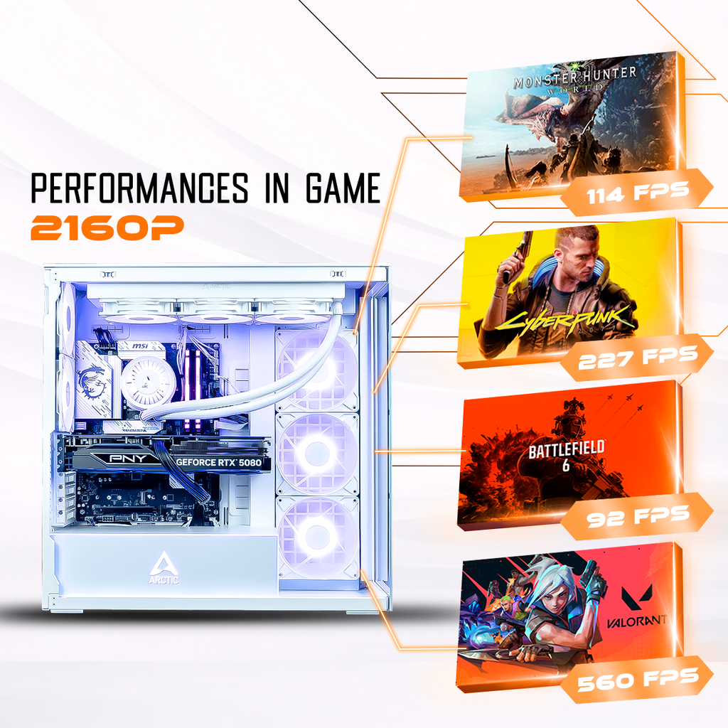 PC Arctic GEFORCE RTX™ 5080