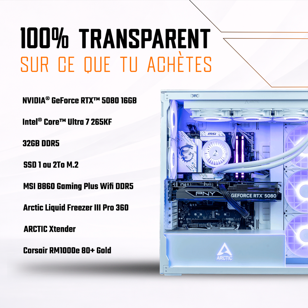 PC Arctic GEFORCE RTX™ 5080