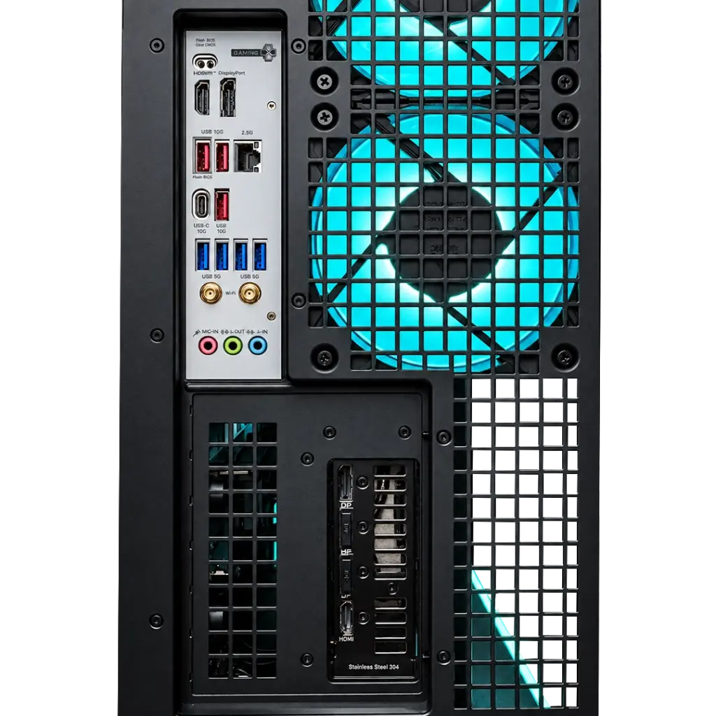 PC Cheetoh GEFORCE RTX™ 5070 Connectique