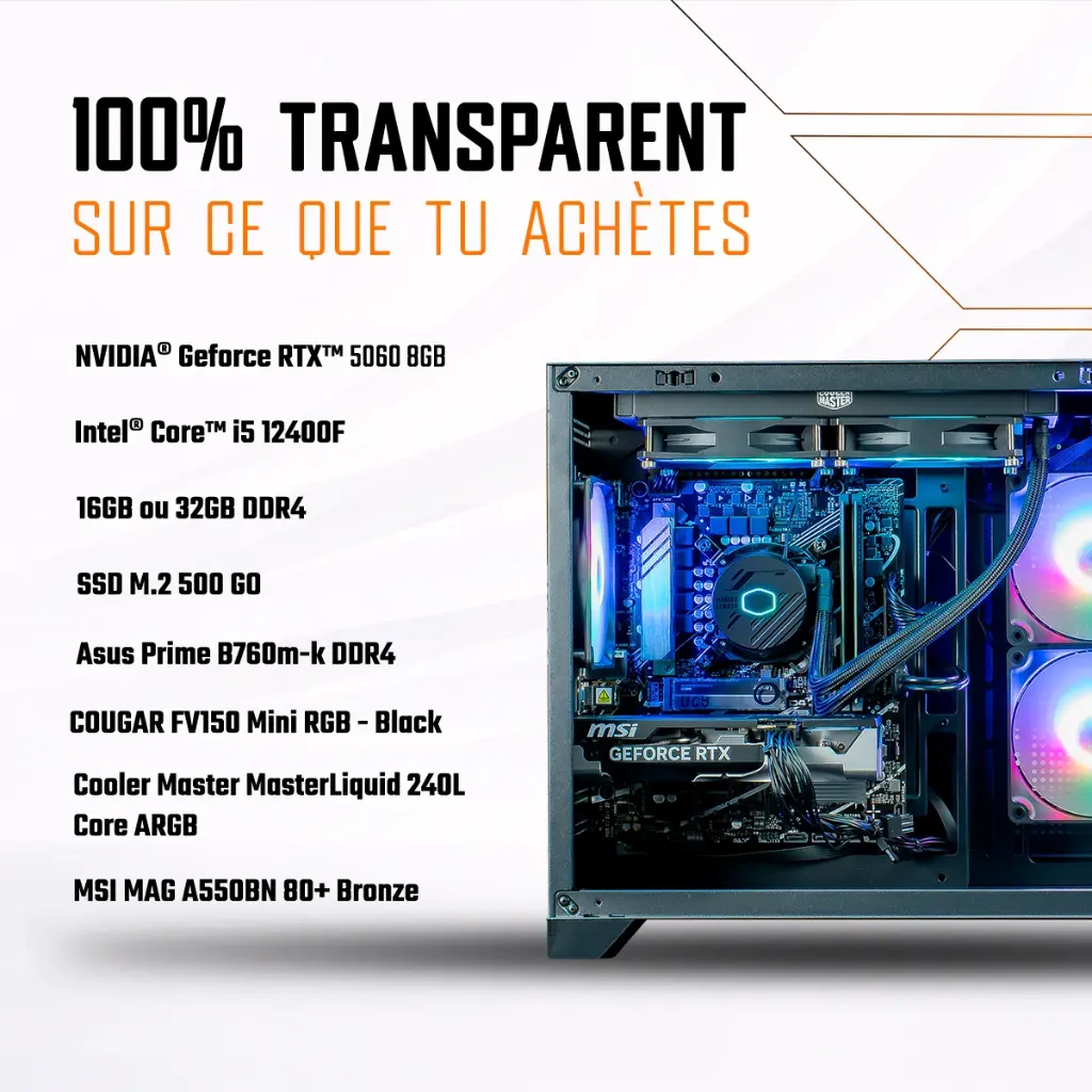 PC Banger GEFORCE RTX™ 5060 