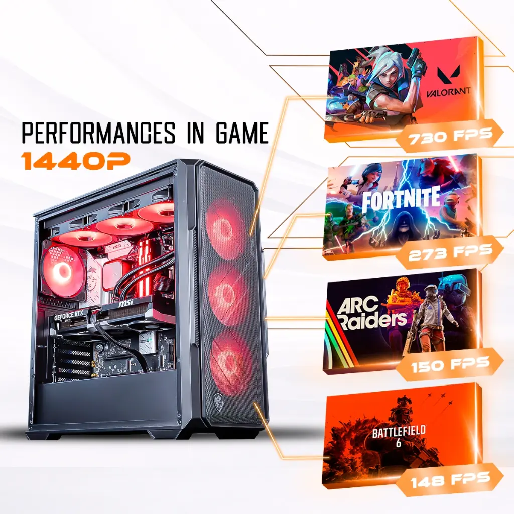 PC Abyssin GEFORCE RTX™ 5070 Ti