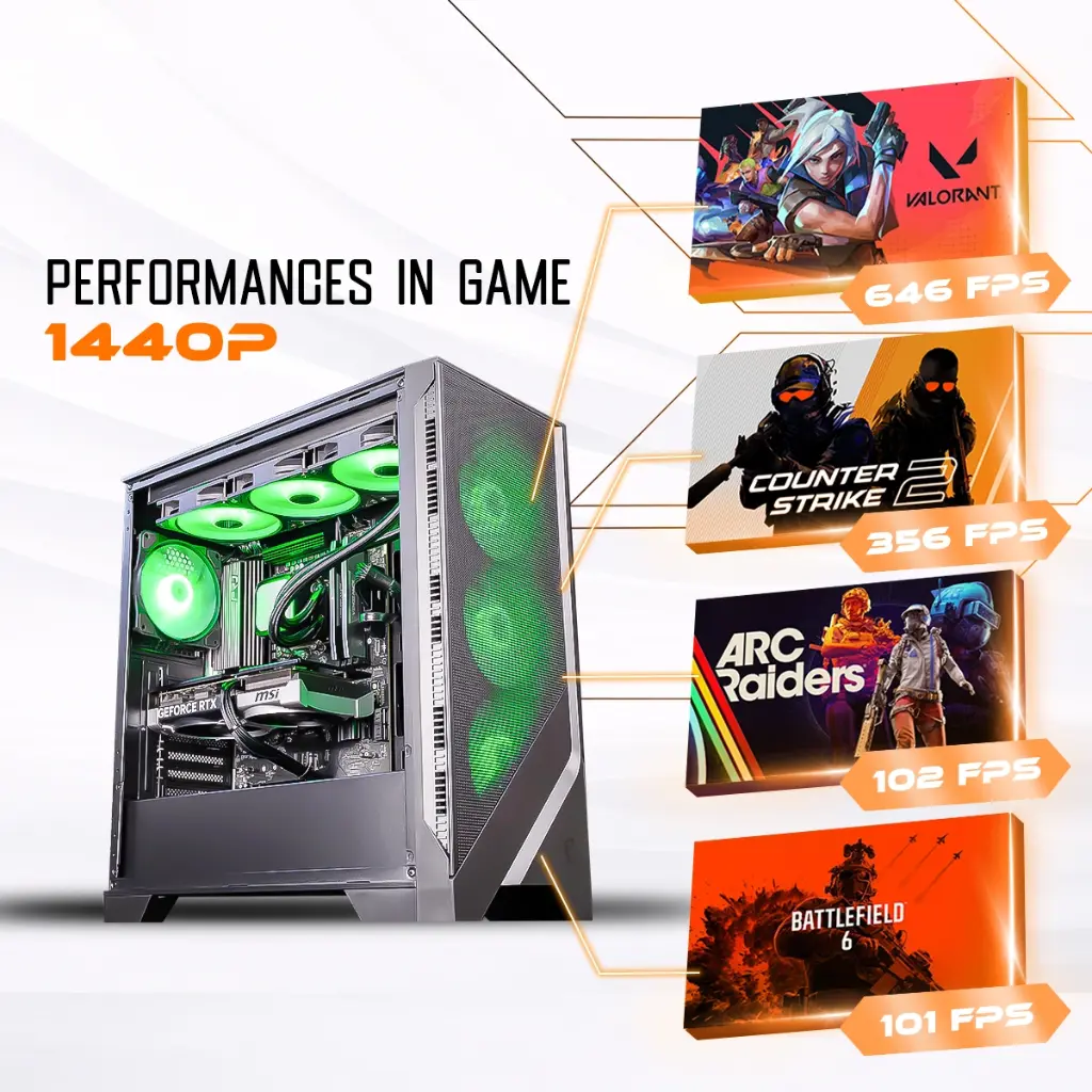 PC Spatium GEFORCE RTX™ 5070
