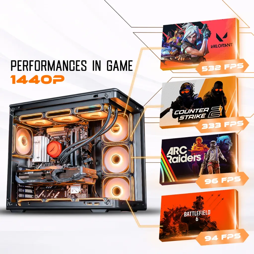 PC Apex V2 Radeon™ RX 9070 XT 16GB