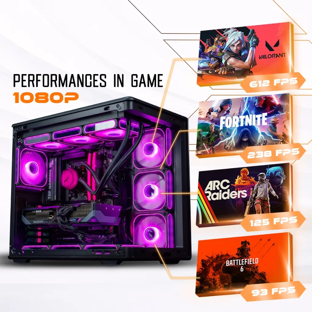 PC SHADOW V2 Radeon™ RX 9070 XT