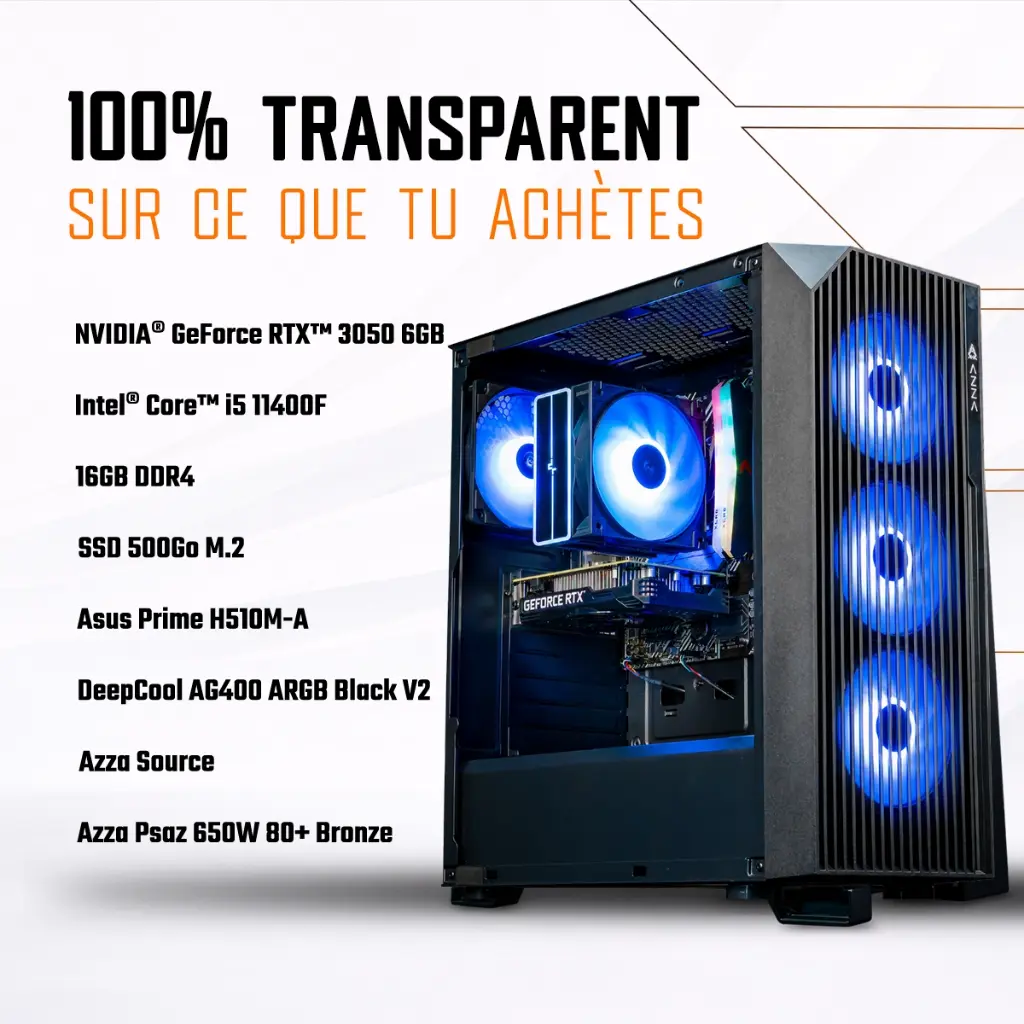 PC Campus GEFORCE RTX™ 3050