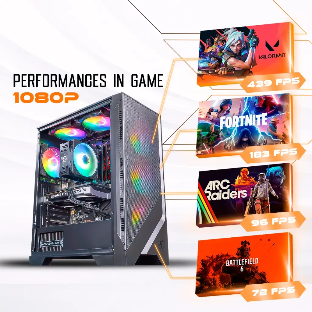 PC Savannah GeForce RTX™ 5060 Ti 8GB 