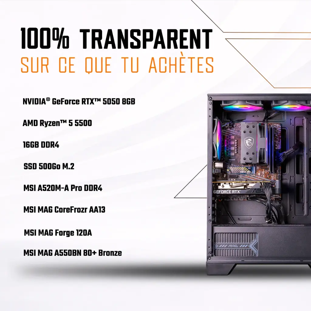 PC Corvus GEFORCE RTX™ 5050