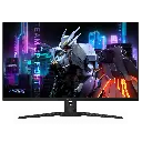 Écran PC gaming AORUS OLED avec design premium et affichage ultra-large, idéal pour le jeu vidéo.