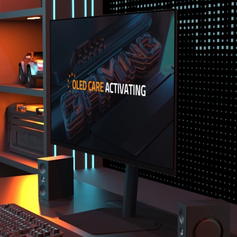 GIGABYTE MO32U équipé d’une dalle QD-OLED 31,5 pouces, d’une résolution 4K UHD et d’un taux de rafraîchissement de 165 Hz.