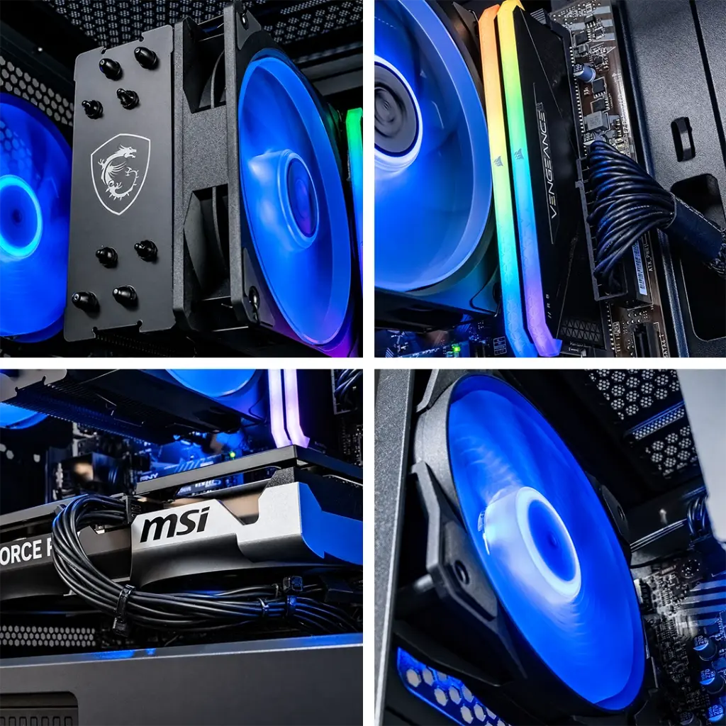 PC Savannah GEFORCE RTX™ 5060 Ti Powered by MSI