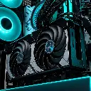 Gros plan du GPU RTX5070 Cheetoh Remastered