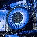 Gros plan sur le dissipateur thermique MSI avec logo dragon de la carte mère du PC gamer Cheetoh Remastered