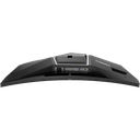 Vue de dessous de l'écran PC gamer incurvé AOC Agon Pro 34 pouces montrant ses connectiques incluant les ports HDMI et DisplayPort pour setup FlowUP