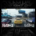 Comparaison de fluidité entre 160Hz et 60Hz sur un écran PC gamer GIGABYTE GS27U avec technologie AMD FreeSync pour FlowUP