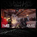 Comparaison du temps de réponse 1ms vs 4ms sur un écran PC gamer GIGABYTE GS27U pour une fluidité maximale chez FlowUP