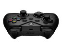 Vue du dessus manette gaming sans fil MSI Force GC300W noire montrant les gâchettes les boutons ABXY et les sticks analogiques FlowUP